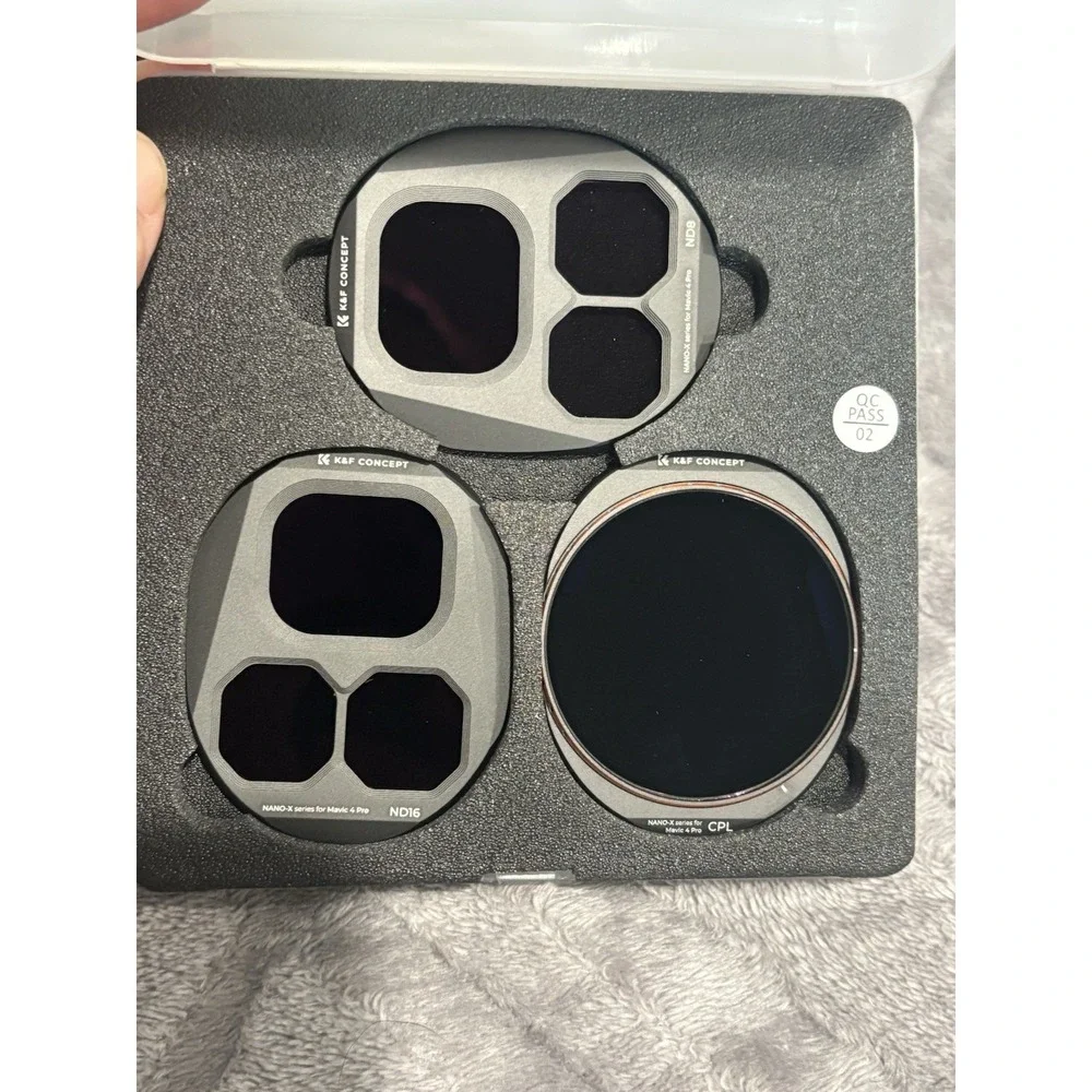 K&F Concept 3‎ Pack ND CPL Filters Kit with CPL ND8 ND16
